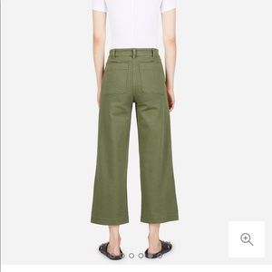 Everlane cropped wide leg pant, worn once.